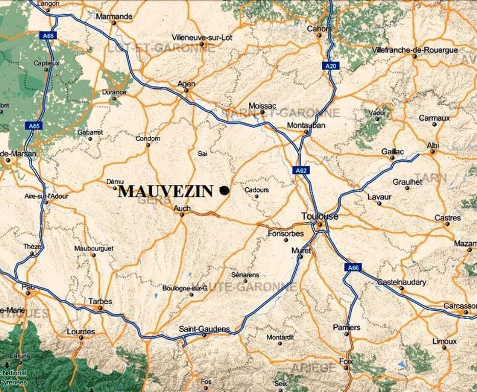Vvf Gers Gascogne Hotel Mauvezin  Exterior photo
